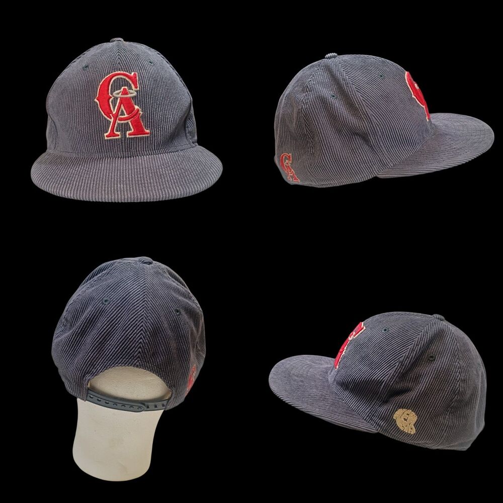 California Angels Cooperstown 9FIFTY Adjustable Cap MLB New Era 950 Hat Corduroy